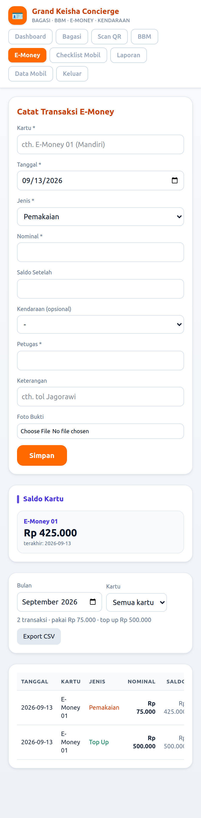 Halaman e-money